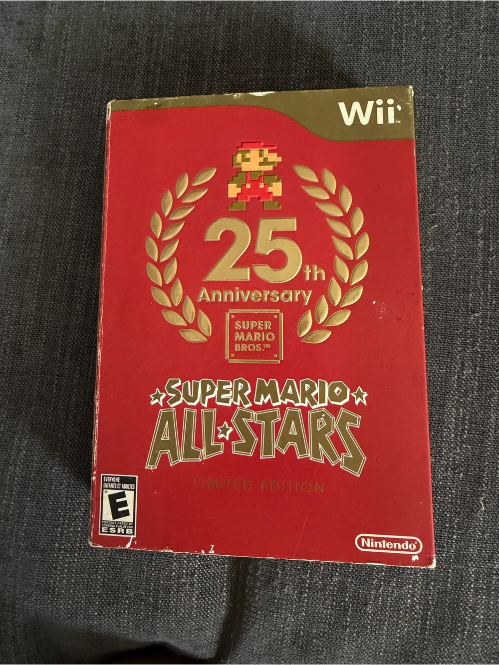 Super Mario All-Stars 25th Anniversary Limited Edition For Nintendo Wii